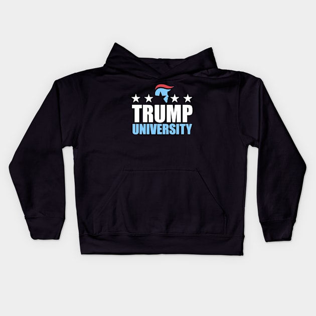 Trump University Kids Hoodie by singlet